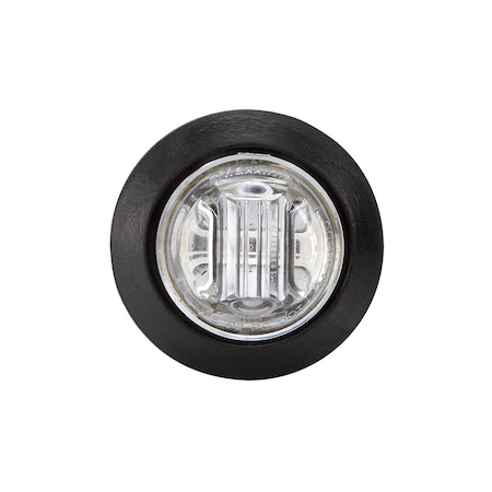 Maxxima Clearance Marker Light, LED, Round, Clear M09300RCL