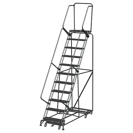 Ballymore Lockstep Rolling Ladder, Steel, 110 in.H WA-AD-113214PSU