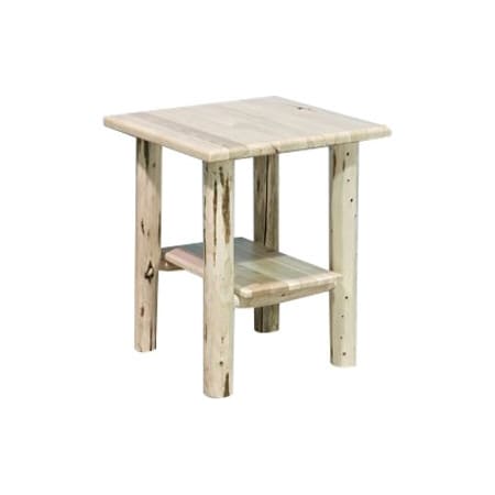 Montana Woodworks MWNS Nightstand with Shelf - Ready To Finish MWNS