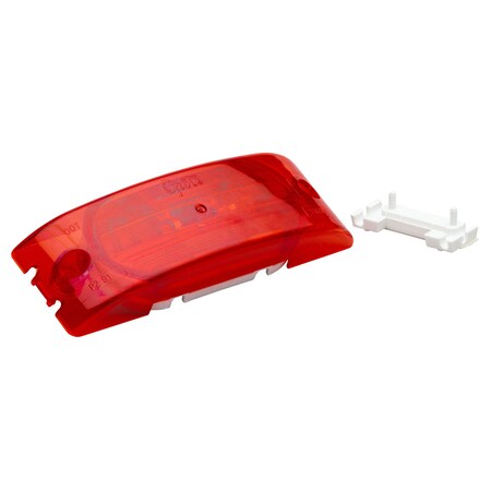 Grote Marker Lamp, Turtleback, No Splice, Red 45442