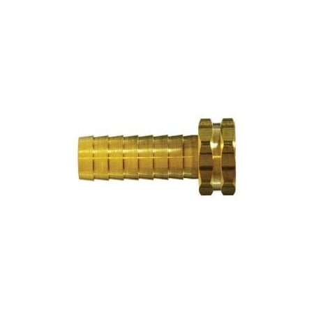 Midland Industries ADAPTER SWVL HEX STR 5/8IN 3/4IN FGH BRS 30506