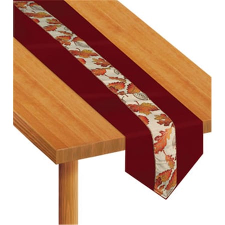 Goldengifts Autumn Leaves Fabric Table Runner, 6PK GO48475