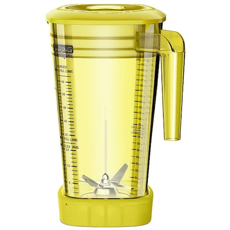 Waring Commercial BlenderContainerAssem, Yellow, Copolyester Cac95-03