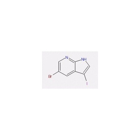 Ak Scientific 5-Bromo-3-iodo-1H-pyrrolo[2, 3-b]pyridine (5g), CAS 757978-18-0 W8296-5g