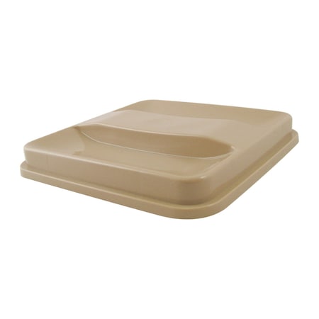Rdi Lids Square Beige 72cs, 72PK LID-SQR-BEG
