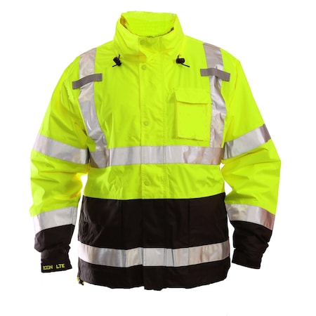 Tingley Icon LTE J27122 HiViz Yellow Polyurethane Coated Jacket J27122.2X
