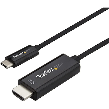 Startech.Com 1m / 3ft USB C to HDMI Cable - USB 3.1 Type C to HDMI - 4K at 60Hz - Black CDP2HD1MBNL