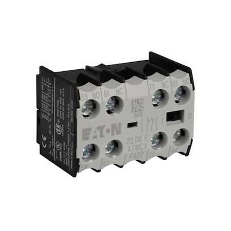 Eaton FrntAux SeqA, 2NO/2NC, For XT Mini Contact XTMCXFA22