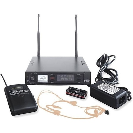 Peavey BEIGE COLOR HEADSET True diversity Pro Comm wireless headset systems for live voice w/100 channels 3004970