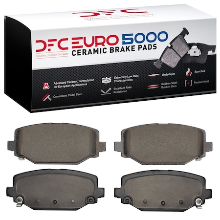 Dfc 5000 Euro Ceramic, Disc Brake Pad Set,  1600-1596-00