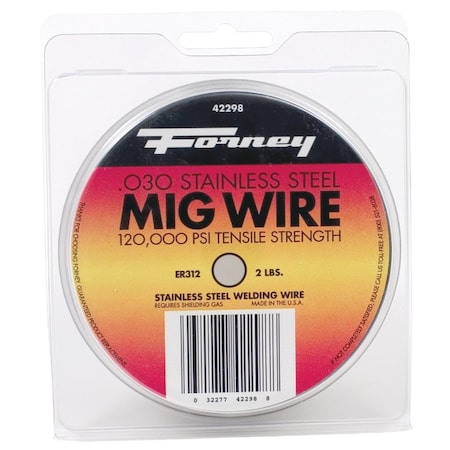 Forney ER308 Stainless Mig Wire 0.030'' 2 Lb. 42298