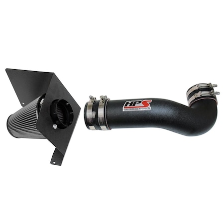 Hps Performance Air Intake Kit with Heat Shield, Black,  827-622WB