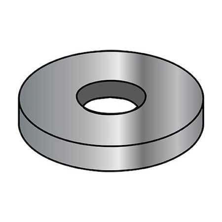 Zoro Select 1 INCH Dock Washer Galvanized, 1 BOX OF 25 POUNDS 100WDOCG