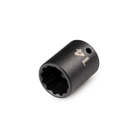 1/4'' Drive x 14 mm 12-Point Impact Socket