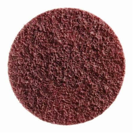 Merit SURFACE PREPARATION NON-WOVEN ABRASIVE DISC, 3 IN DIA, VERY FINE GRADE, ALUMINUM 08834166323