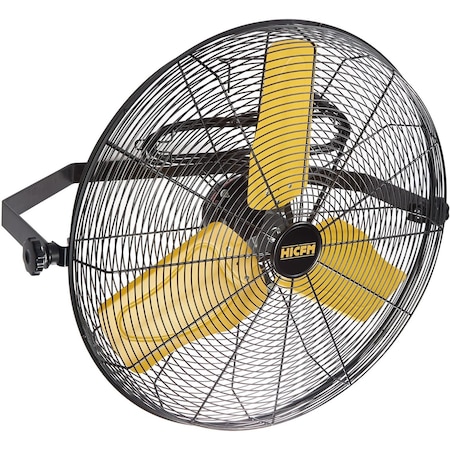 Edendirect Fan, Wall Mount, 24 in Blade Dia, 120V, 7,300/9,100 cfm IR-FANW24
