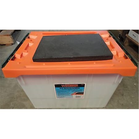 Overtime D0042200 Ice Box Orange Lid with Pad - Orange OV3129432