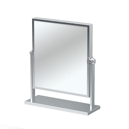 Gatco Elegant Table Vanity Mirror, Chrome 1381