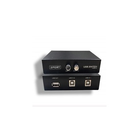 Cable Wholesale 2 PC to 1 USB Device, Manual Switch. USB2.0 40U1-01002