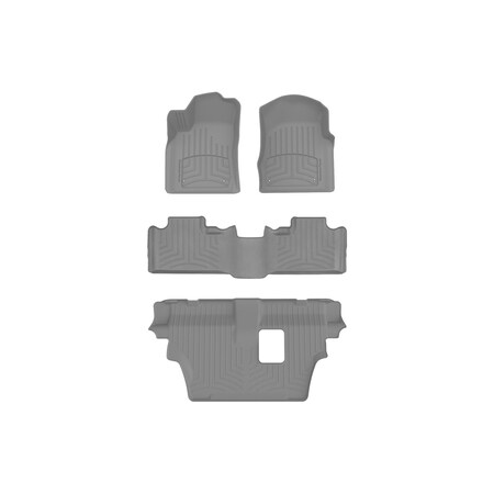 Weathertech Grey, Front and Rear and Rear FloorLiner HP 464851-46324-2-3IM