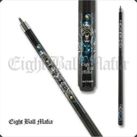 Eight Ball Mafia Cues EBM20 18 18 oz Action Eight Ball Mafia Pool Cue EBM20 18
