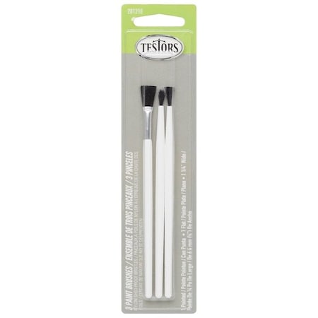 Testors BRUSH PAINT MIXED GRY SET OF 3 281210