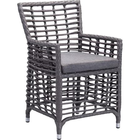 Zuo Sandbanks Dining Chair - Gray 703646