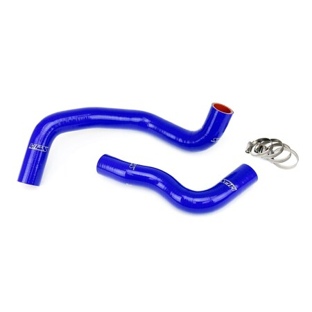 Hps Performance High Temp Reinforced Silicone Radiator Coolant Hose Kit, Blue, 57-1833-BLUE