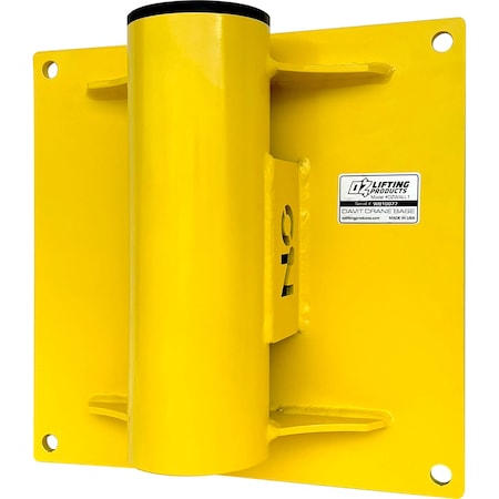 Oz Lifting Products Wall Mount Base, 1,200 lb Capacity, Silver OZWALL1