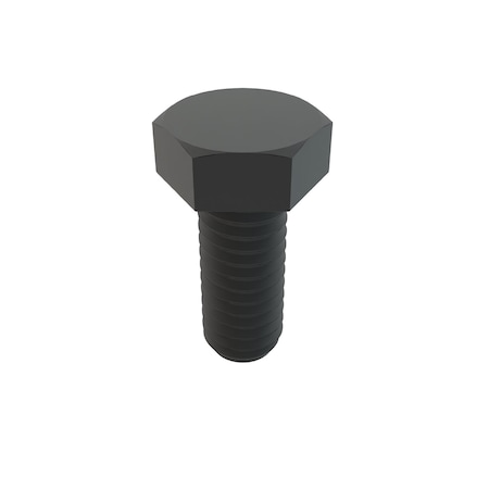 Zoro Select Not Graded, 5/16"-18 Hex Head Cap Screw, Black Oxide Stainless Steel, 3/4 in L, 100 PK 31-BLH-31C-75