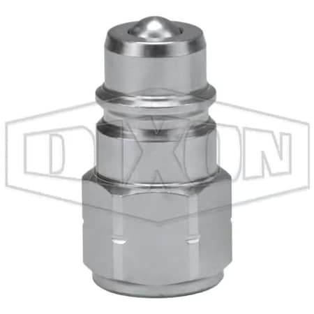 Dixon AG Series Agricultural Ball Plug, 1/4-18 Nominal, Female NPTF, Steel AG2F2