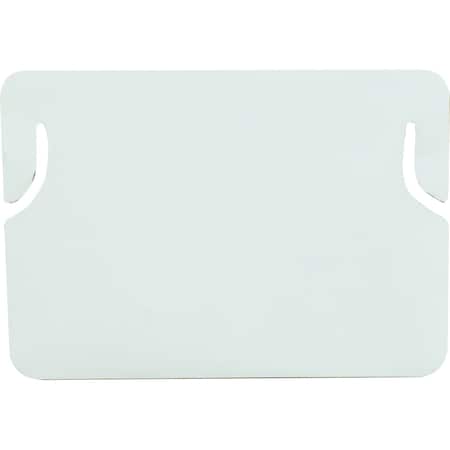 Encore Packaging Thick Wood Erasable Placard, White 8.5 x 11 x 0.115 EP-5014