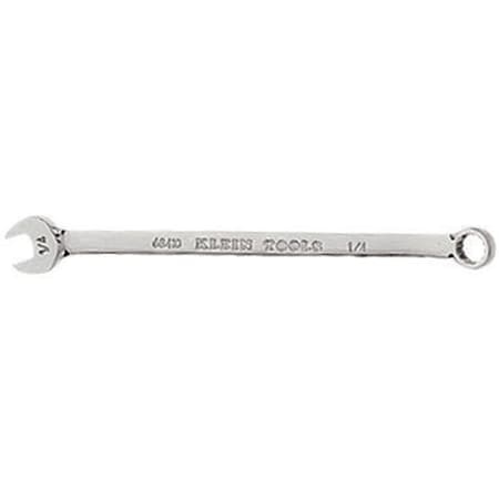 Klein Tools Combination Wrench, 1/4-Inch 68410