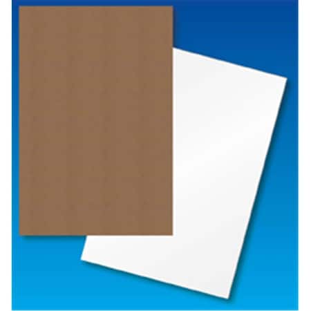 Blueprints Kraft corrugated Sheets - E-Flute, 25PK BL70989