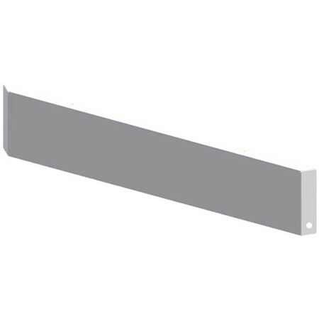 Replacement For Peterbilt 389 Year 2014 20In Mitered End Texas Bumper Blind Mount W/End Cutouts For