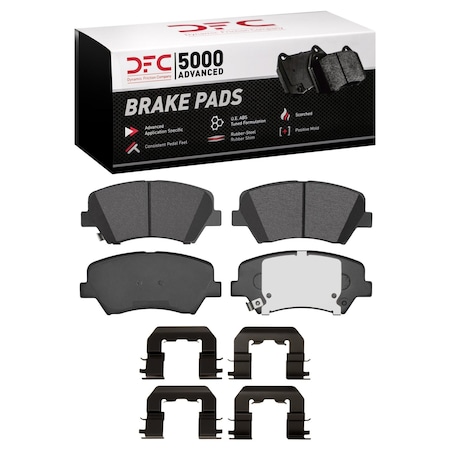 Dfc 5000 Advanced Disc Brake Pad Set, 1551-1543-02