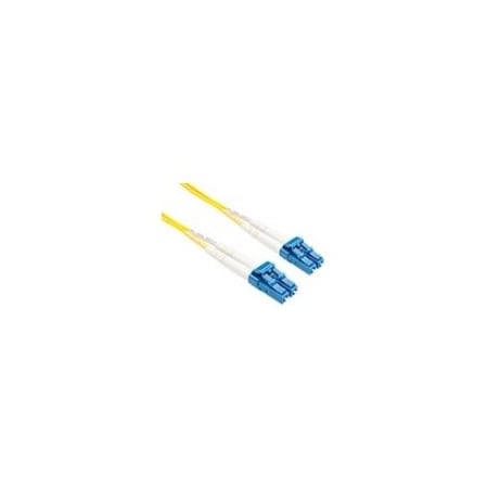 Unc Group Fiber Optic Patch Cable, Lc-Lc, 9 125 Singlemode Duplex, Yellow, 30M FJ9LCLC-30M