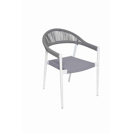 Bfm Seating Tahiti Outdoor Dining Arm Chair PHXACGRWH