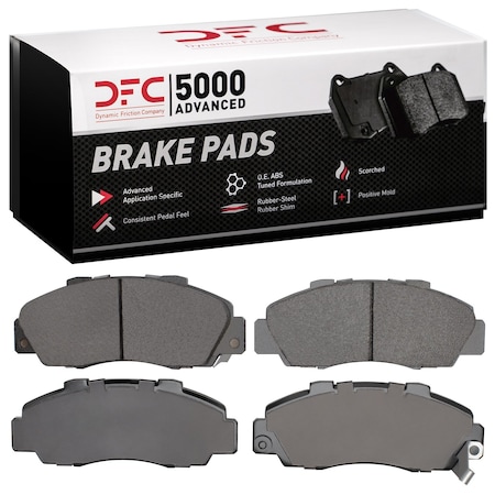 Dynamic Friction Co DFC 5000 Advanced Brake Pads - Ceramic 1551-0503-00