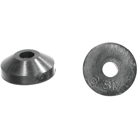 Danco Beveled Washer, Fits Bolt Size 3/8 in Rubber, 5 PK 35095B