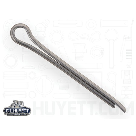 Huyett Hammerlock Cotter Pin, Carbon Steel, 0.125 in Dia x 1.500 in Effective Length CPH-125-1500
