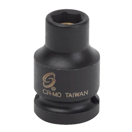 Sunex 3/8 in Drive 1/4 in Magnetic Impact Socket 308MG