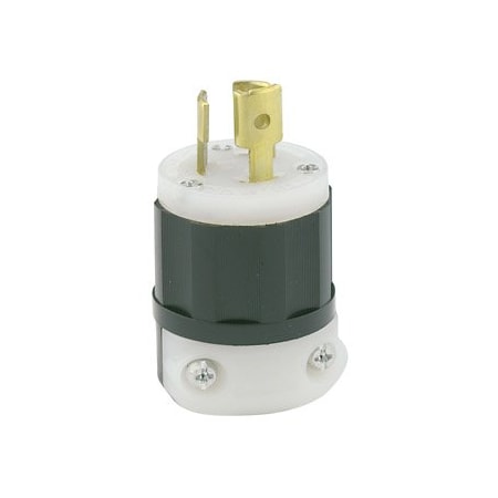 Leviton Industrial Grade Plug, Power Indication, 15 Amp, 125 Volt 4720-PLC