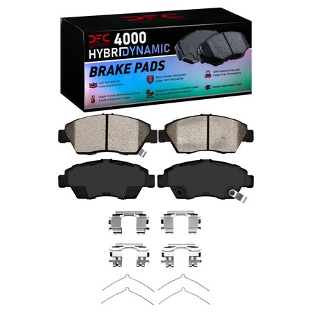Dfc 4000 HybriDynamic, Disc Brake Pad Set,  4000-0948-01