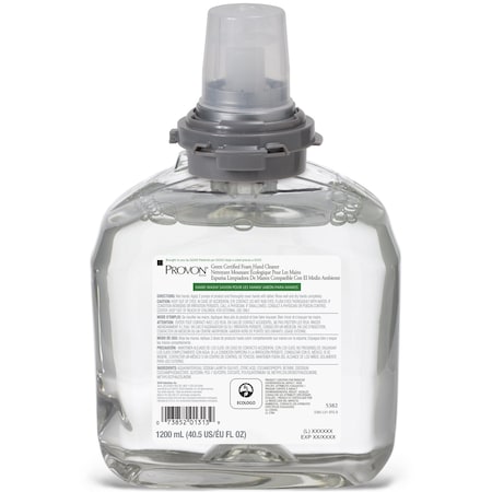 Provon 1200 ml Foam Hand Soap Cartridge 5382-02