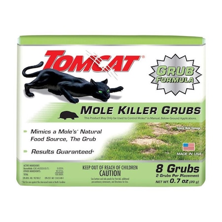 Tomcat Bait Grubs For Moles 8PK 0372410