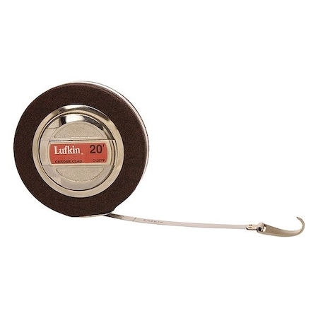 Crescent Lufkin Steel Tape, 20 ft, Artisan, Diameter 120PN