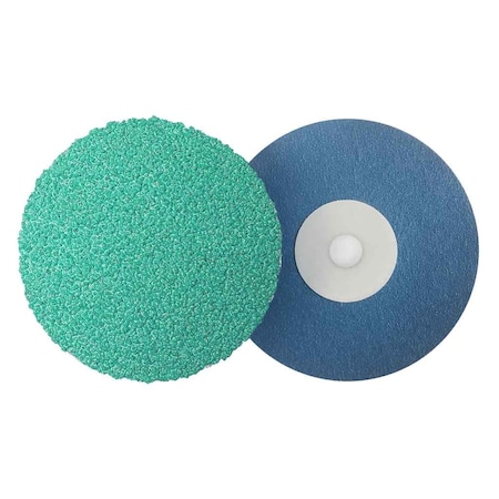 Klingspor QRC 2" 80 Grit Lubricated Ceramic, 100PK QRC080CRL200