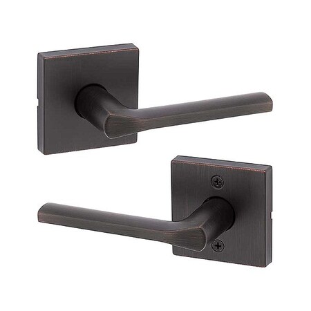 Kwikset Door Lever Lockset, 1 3/8-1 3/4" Thick 720LSL-SQT-11P-6AL-RCS