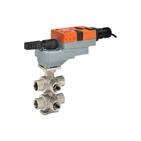 Belimo Characterized Control Valve 6-way CCV B325-740-700+NRX24-MFT